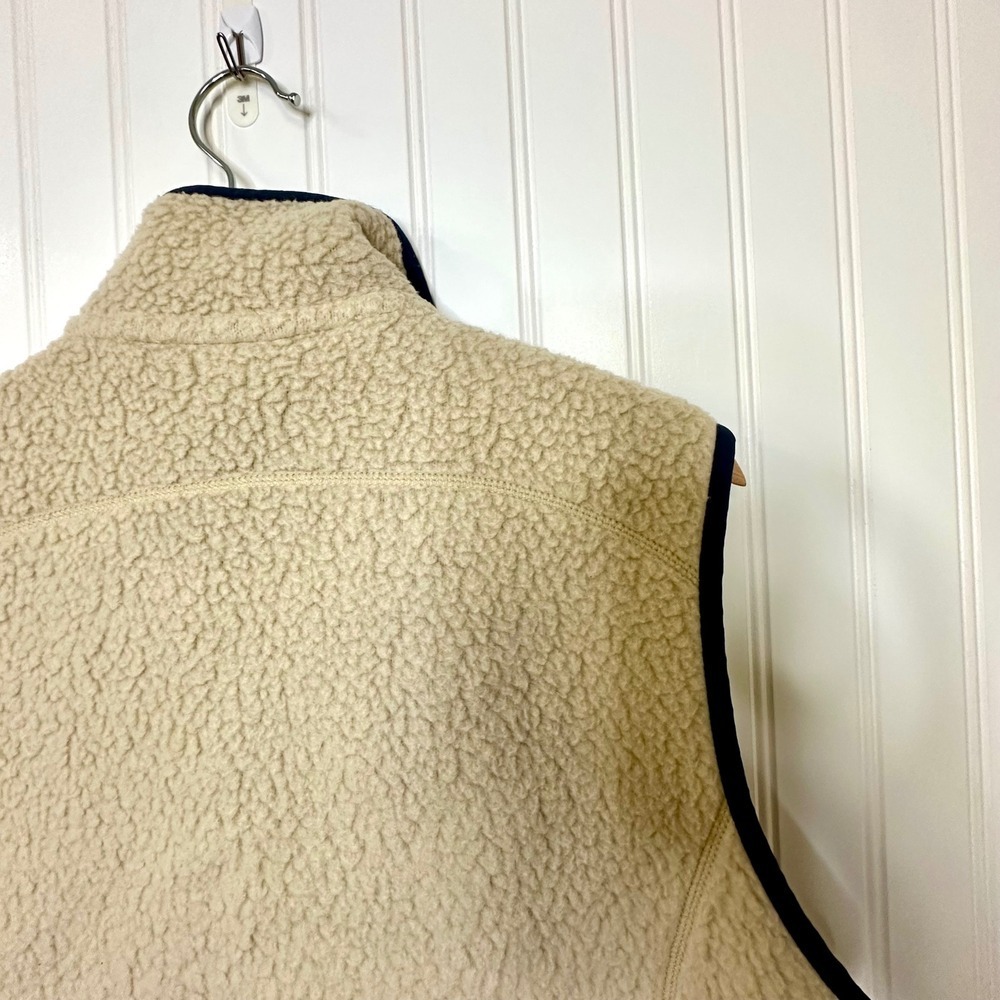 Patagonia Men's Synchilla Fleece Vest Oatmeal Beige Full Zip Pockets Size M‎ - Picture 5 of 12